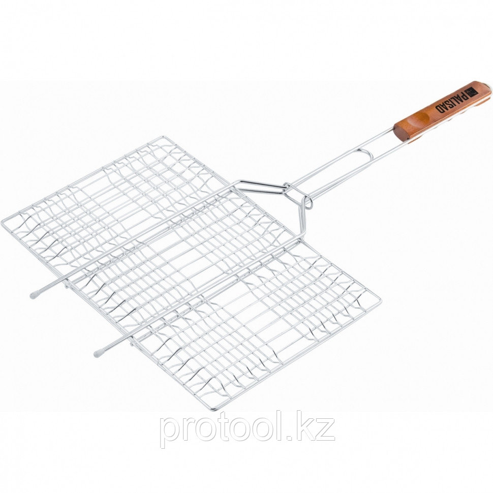 Решетка гриль 340*220 мм, хромированная//PALISAD Camping - фото 1 - id-p44769396