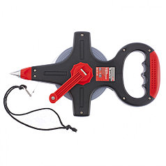 Рулетка геодезическая,  50 м х 12,5 мм, металлическая лента, открытый корпус// MATRIX MASTER