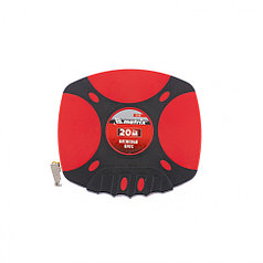 Рулетка геодезическая, 20 м х 12,5 мм, лента ПВХ, закрытый двухкомпонентный  корпус// MATRIX