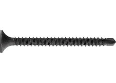 Саморезы по гипсокартону частая резьба, со сверлом, 3,5х41, PH №2, фосфатированные 15шт//ШУРУПЬ