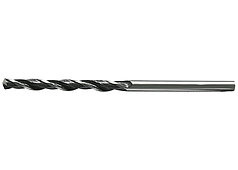 Сверло по металлу, 0,7 мм, быстрорежущая сталь, 10 шт. цилиндрический хвостовик// СИБРТЕХ