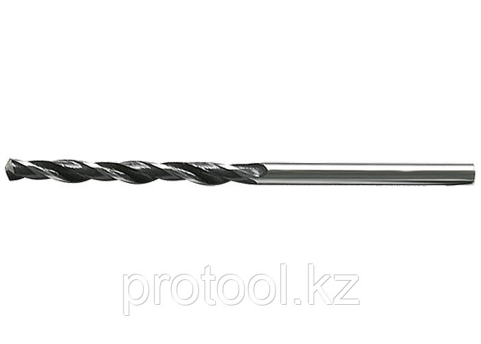 Сверло по металлу, 2,4 мм, быстрорежущая сталь, 10 шт. цилиндрический хвостовик// СИБРТЕХ