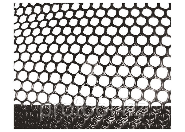 Сетка газонная в рулоне 2х30, ячейка 9х9 мм - черная // Россия, фото 2