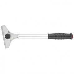 Скребок, 100 мм, фиксированное лезвие удл. металлическая обрезиненная ручка// MATRIX MASTER