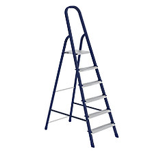 Стремянка, 6 ступеней, стальная // СИБРТЕХ // Pоссия