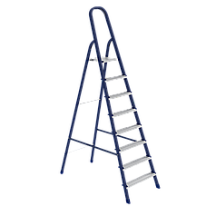 Стремянка, 8 ступеней, стальная // СИБРТЕХ // Pоссия
