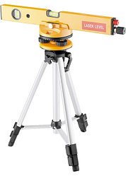 Уровень лазерный, 400 мм, 1050 мм штатив 3 глазка, набор (база, 2.линзы) в пласт. боксе// MATRIX