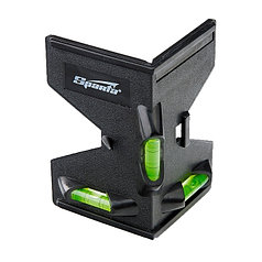 Уровень пластмассовый, 3 глазка, многофункциональный// SPARTA