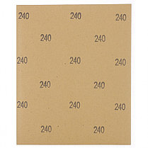 Шлифлист на бумажной основе, P 320, 230 х 280 мм, 10 шт., водостойкий// MATRIX, фото 2