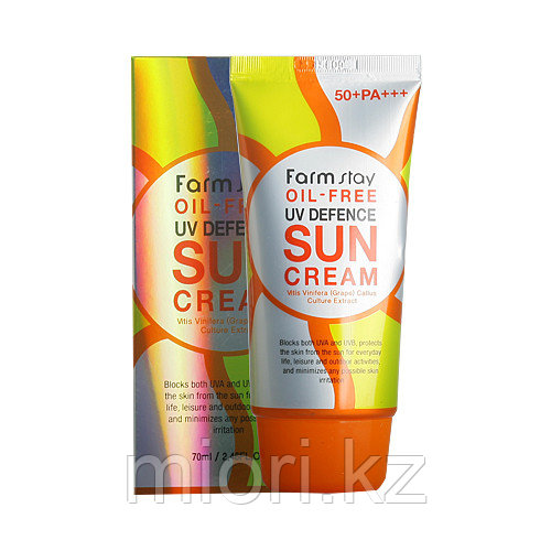 Oil-Free UV Defence Sun Cream SPF50+ PA+++ [FarmStay] - фото 1 - id-p44772325