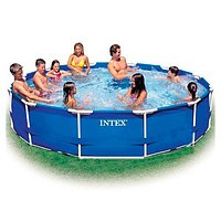 Каркасный сборный бассейн Intex Metal Frame Pool 28212-56996