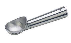 Ложка для мороженого цельная 18 см