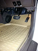 Коврики в салон универсальные Lider, 4 шт. (Бежевые)