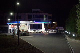 Электромонтажные работы по освещению территорий 1