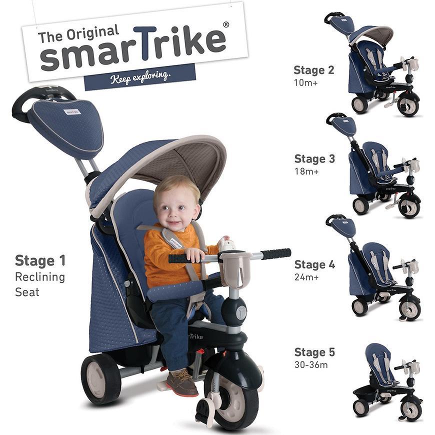 Велосипед Smart Trike 5в1 Recliner Infinity в ассортименте