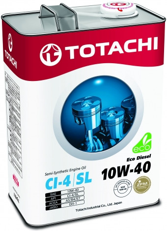 Моторное масло Totachi Eco Diesel 10W-40 4 литра