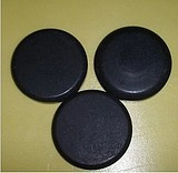 Базальтовый камень для стоун терапии, 8 на 8 см (толщина 1,2 см), 1 шт