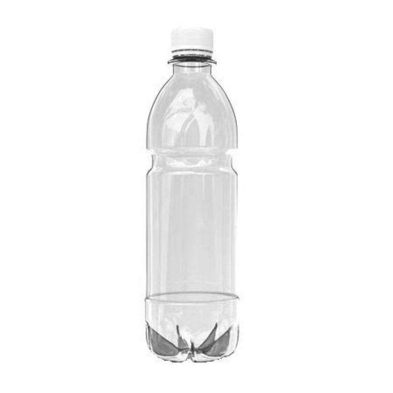 Пластиковая бутылка ПЭТ / прозрачные / ёмкость: 0,5л. / крышка в комплекте / упаковка = 200 шт.