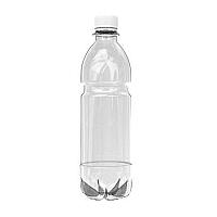 Пластиковая бутылка ПЭТ / прозрачные / ёмкость: 0,5л. / крышка в комплекте / упаковка = 200 шт.