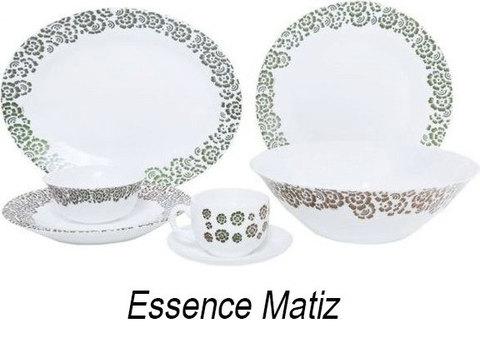 Сервиз столовый Luminarc Essence Foliage / Essence Malva / Essence Matiz (Essence Foliage (38 предметов)) - фото 3 - id-p44789764