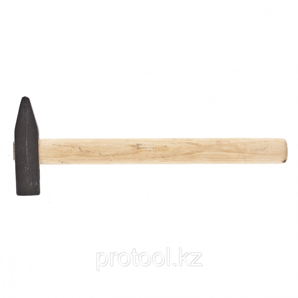 Молоток слесарный, 600 г, квадратный боек, деревянная рукоятка// Россия