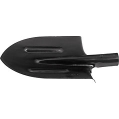 Лопата штыковая с ребрами жесткости закаленная, упрочненная сталь Ст5, без черенка//СИБРТЕХ  Россия