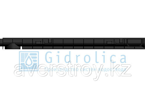 Лоток водоотводный Gidrolica Standart ЛВ-10.14,5.08 - пластиковый - фото 2 - id-p44821401