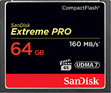 SanDisk Extreme Pro CompactFlash 64GB 160MB/s