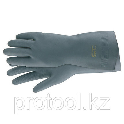 Перчатки резиновые сантехнические, XL // СИБРТЕХ, фото 2
