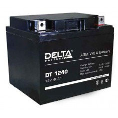 Аккумулятор DELTA DT 1240, 12V/40A*ч, фото 2