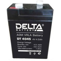 Аккумулятор DELTA DT 4045, 4V/4,5A*ч