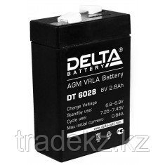 Аккумулятор DELTA DT 6028, 6V/2,8A*ч, фото 2