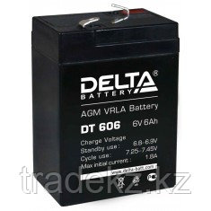 Аккумулятор DELTA DT 606, 6V/6A*ч, фото 2