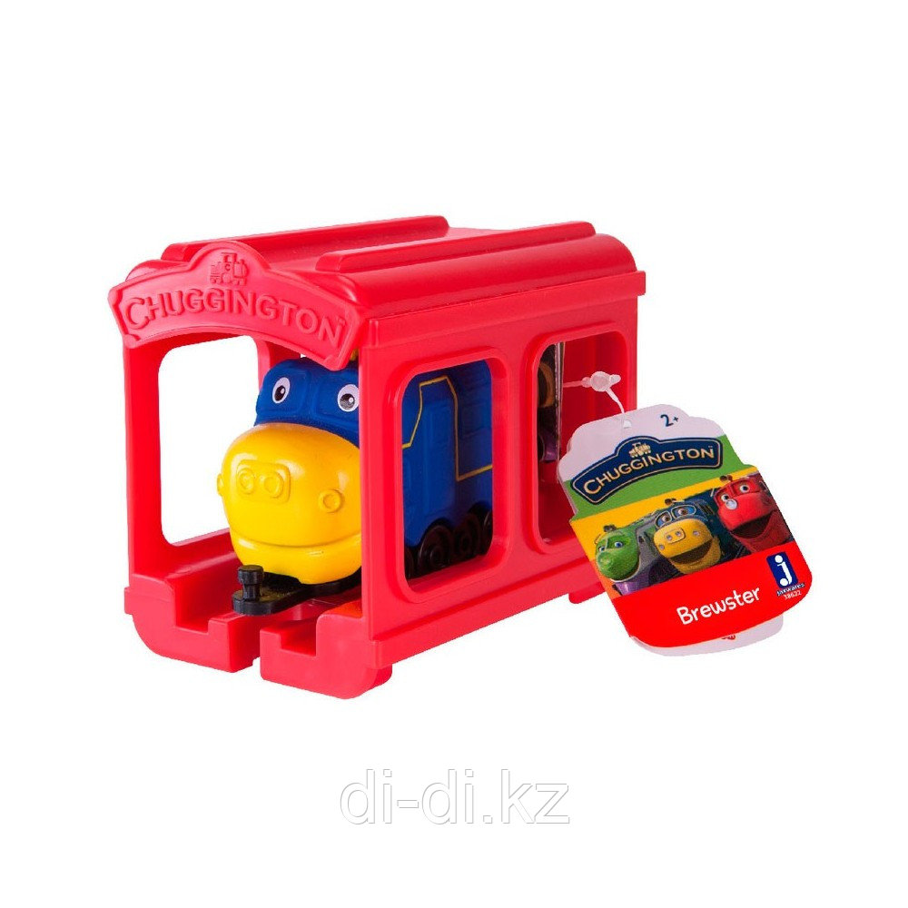 Игрушка "Паровозик Брюстер с гаражом" (ЧАГГИНГТОН) Chuggington