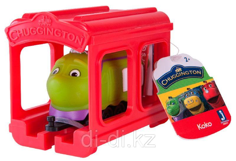 Игрушка "Паровозик Коко с гаражом" (ЧАГГИНГТОН) Chuggington