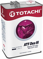 Трансмиссионное масло Totachi ATF Dex-III 4 литра