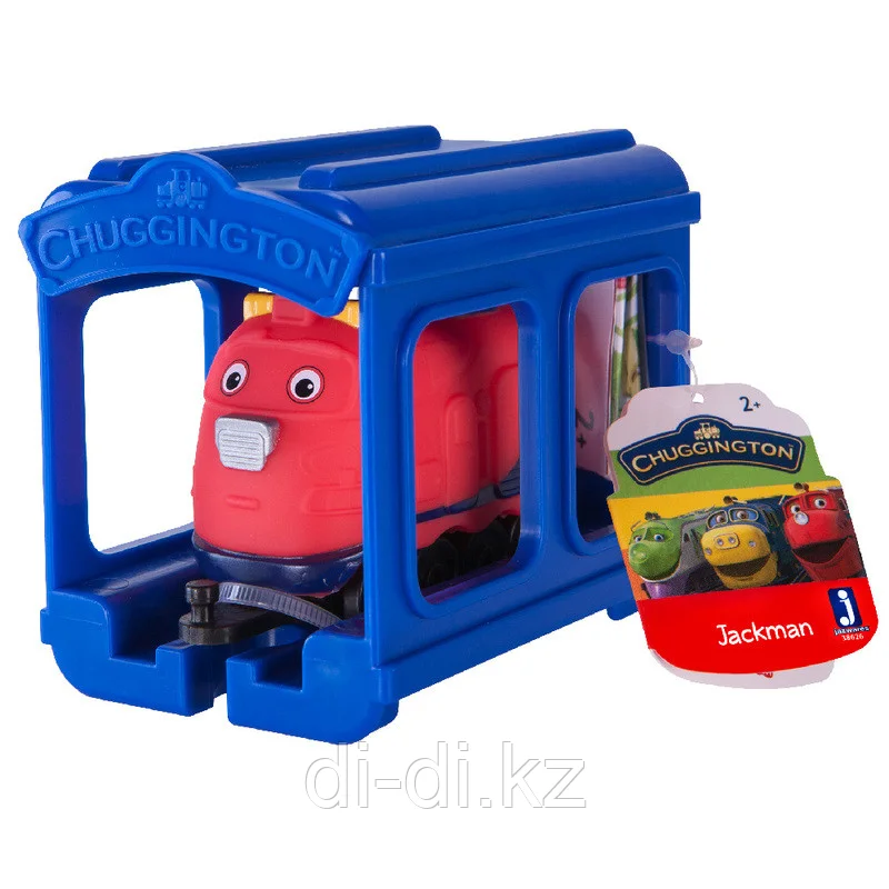 Игрушка "Паровозик Джекман с гаражом" (ЧАГГИНГТОН) Chuggington