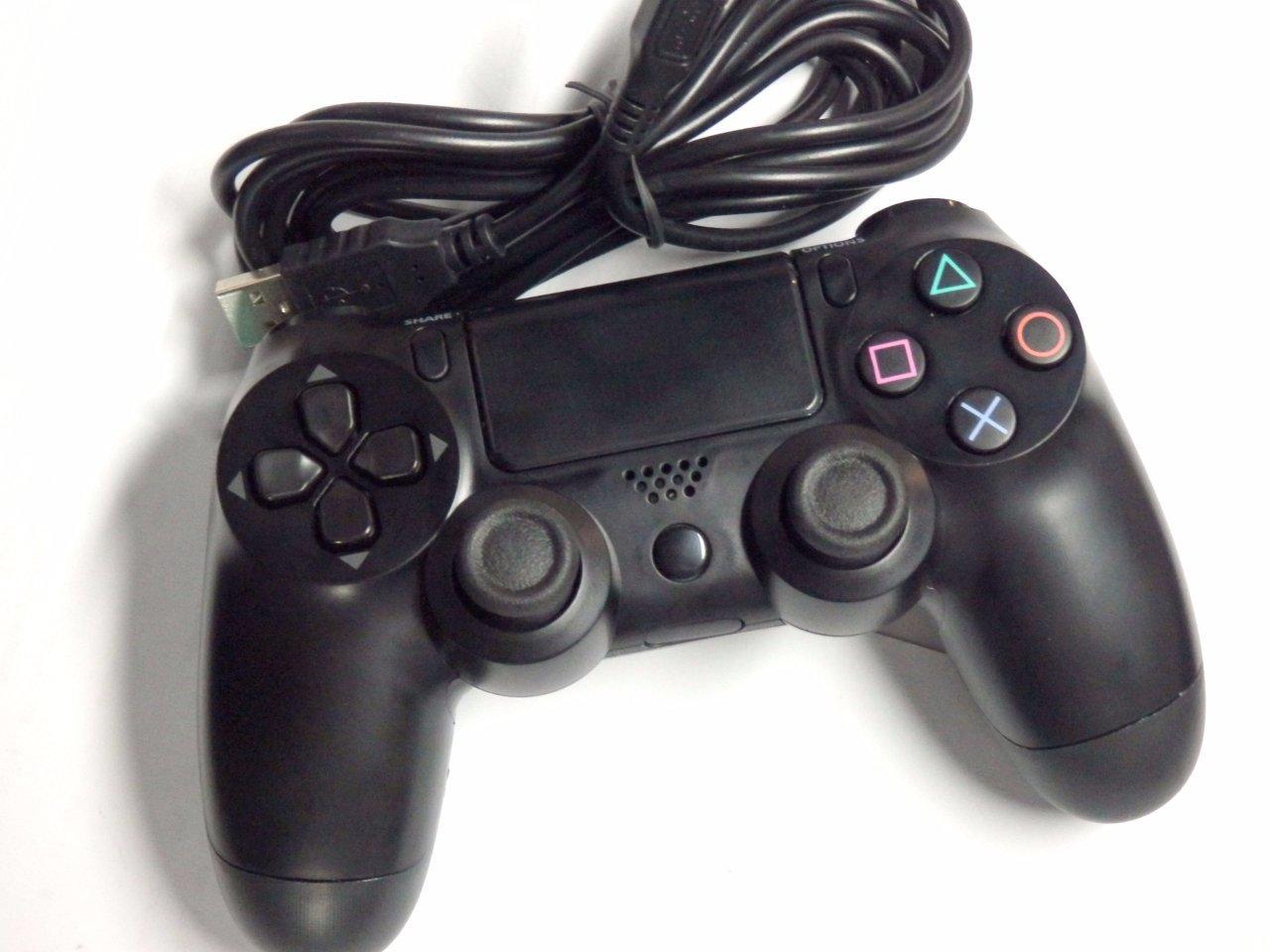 Проводной Doubleshock 4 Playstation 4 геймпад джойстик PS4 - фото 2 - id-p44837088