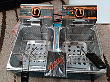 Фритюрница профессиональная на 12 литров двойная (6+6 литров)  (чикен аппарат) 220В