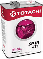 Трансмиссионное масло Totachi ATF SP III 4 литра