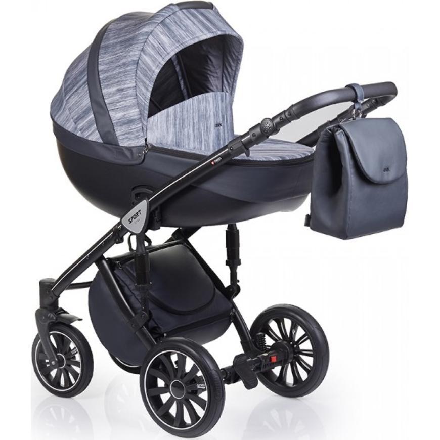 Коляска 3в1 Anex Sport Graphite Noise