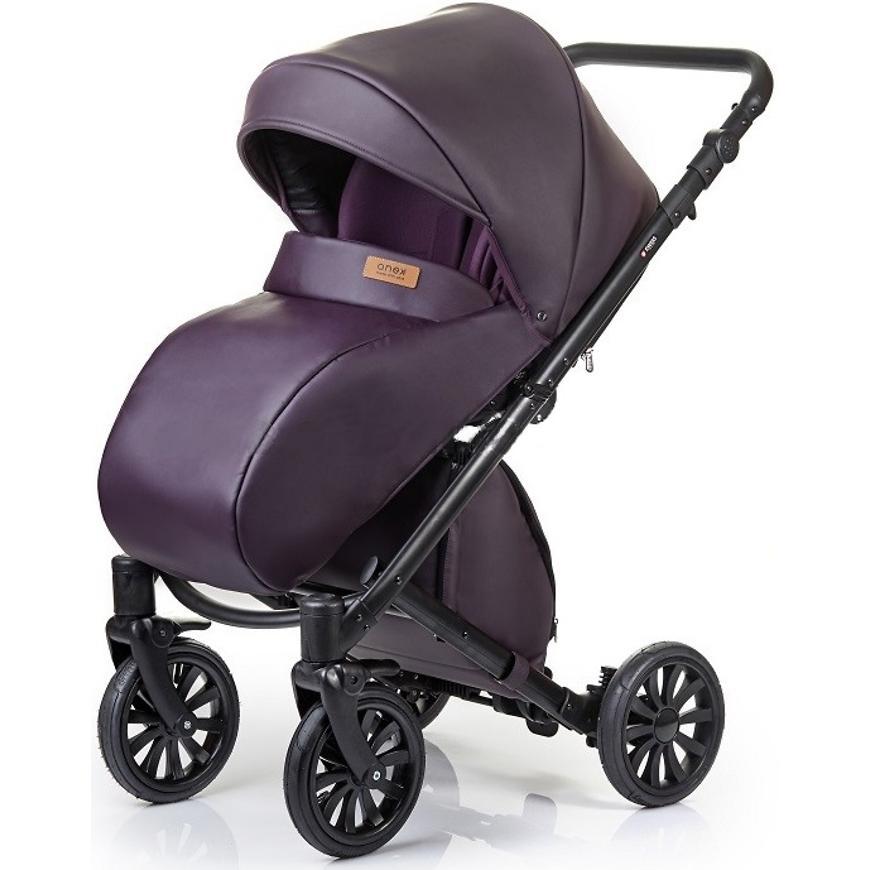 Коляска 3в1 Anex Cross Dark Plum