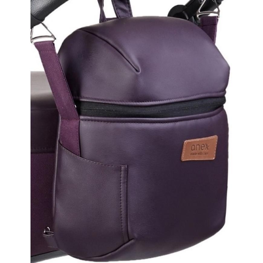 Коляска 3в1 Anex Cross Dark Plum