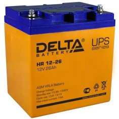 Аккумулятор DELTA HR 12-26, 12V/26A*ч
