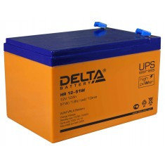 Аккумулятор DELTA HR 12-51W, 12V/12A*ч, фото 2