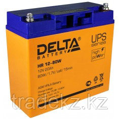 Аккумулятор DELTA HR 12-80W, 12V/20A*ч, фото 2