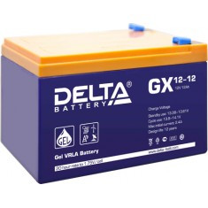 Аккумулятор DELTA GX 12-12, 12V/12A*ч