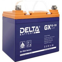 Аккумулятор DELTA GX 12-33, 12V/33A*ч