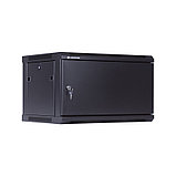 LinkBasic 6U 600*450*367, Шкаф телекоммуникационный, цвет чёрный, передняя дверь стеклянная (тонированная), фото 7