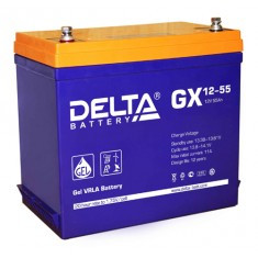 Аккумулятор DELTA GX 12-55 12V/55A*ч